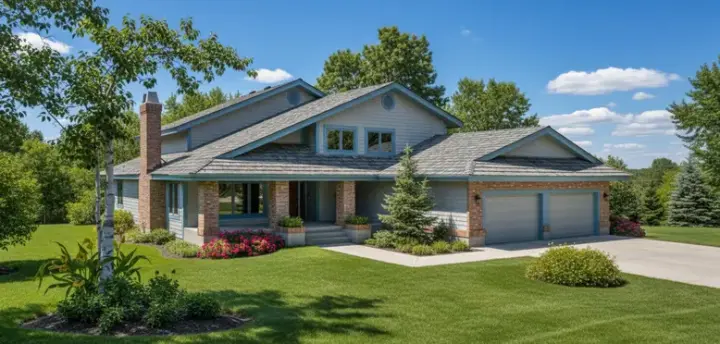 Traditional house plans 33-173 - front exterior, 2,402 sq ft, 3 bed, 2 bath house plans | Monster House Plans