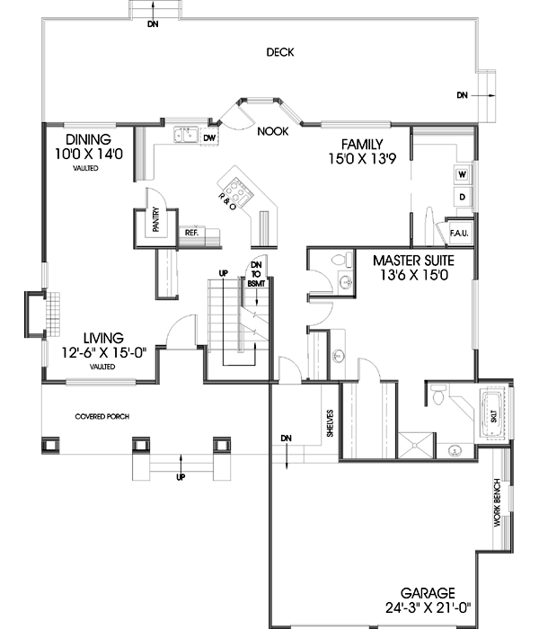 Main Floor Plan: 33-173