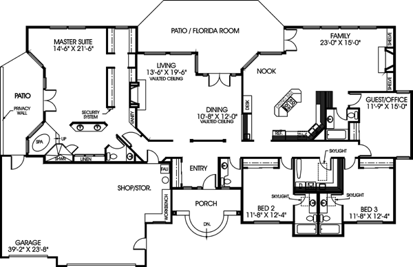 Main Floor Plan: 33-177