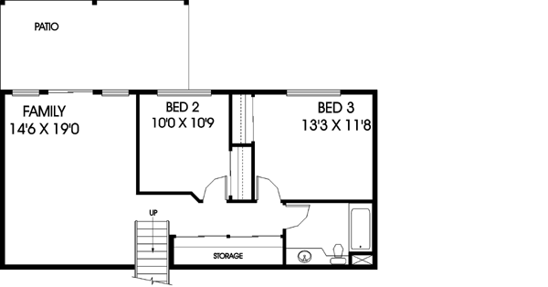 Lower Floor Plan: 33-179