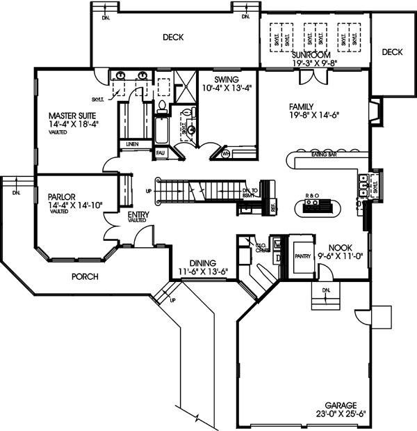Main Floor Plan: 33-180