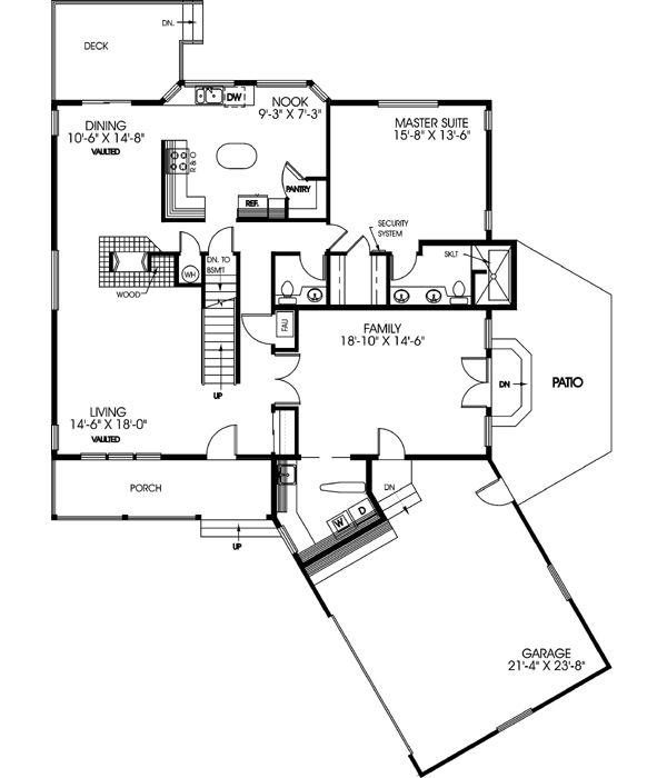 Main Floor Plan: 33-182