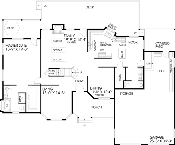 Main Floor Plan: 33-190