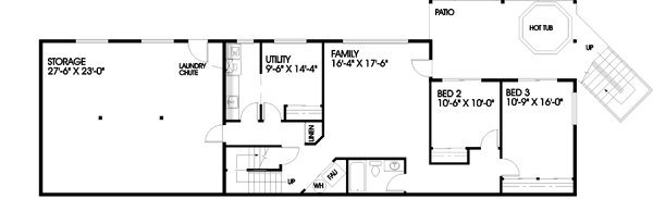 Lower Floor Plan: 33-191