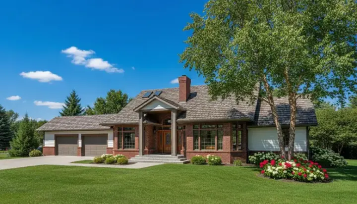 Traditional house plans 33-193 - front exterior, 2,570 sq ft, 4 bed, 2 bath house plans | Monster House Plans
