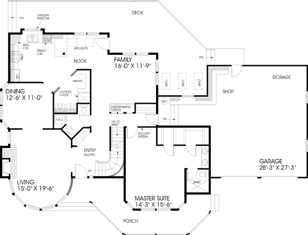 Main Floor Plan: 33-196