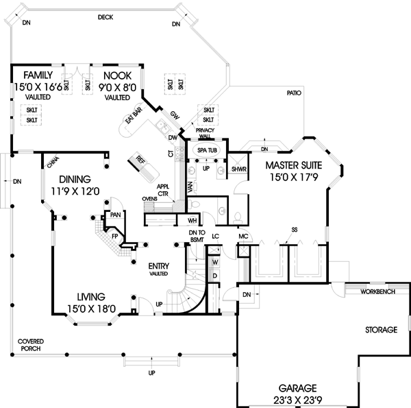 Main Floor Plan: 33-197
