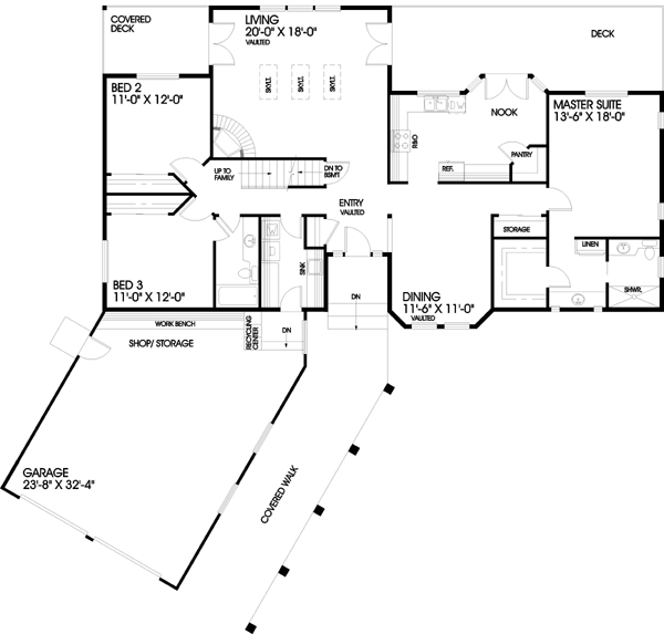 Main Floor Plan: 33-199