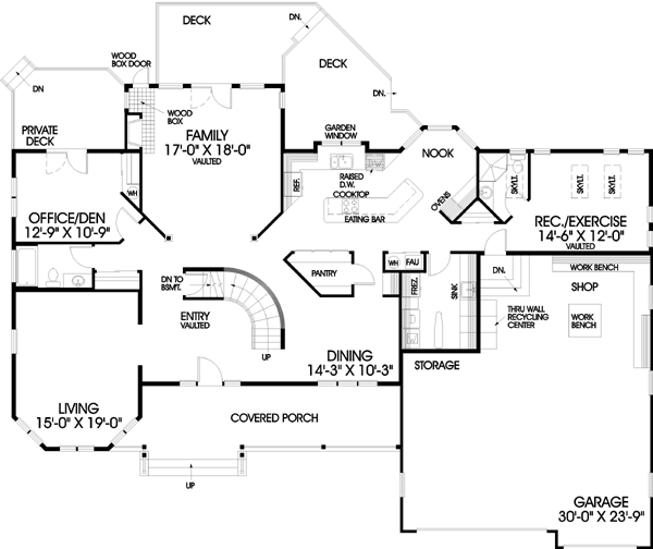Main Floor Plan: 33-200