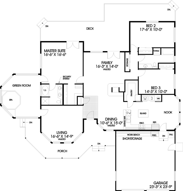 Main Floor Plan: 33-201