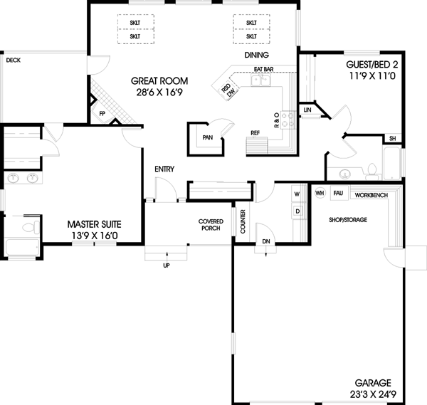 Main Floor Plan: 33-203