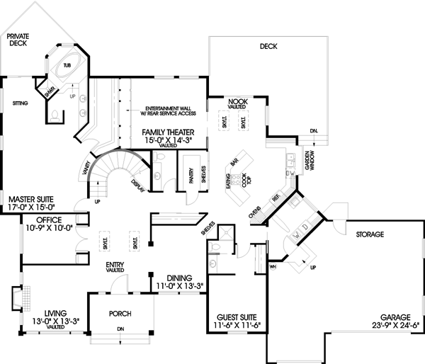 Main Floor Plan: 33-205