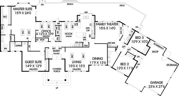 Main Floor Plan: 33-207