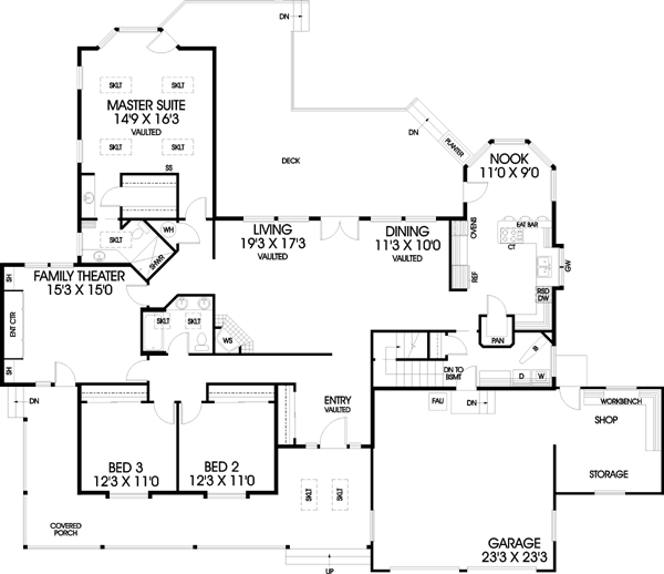 Main Floor Plan: 33-210