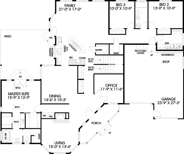 Main Floor Plan: 33-211