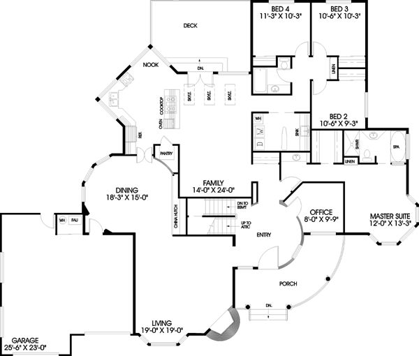 Main Floor Plan: 33-212