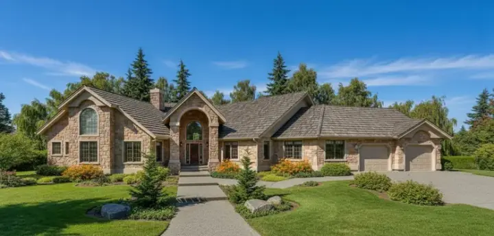 Traditional house plans 33-216 - front exterior, 2,556 sq ft, 3 bed, 2 bath house plans | Monster House Plans