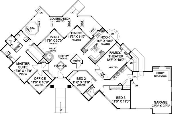 Main Floor Plan: 33-216