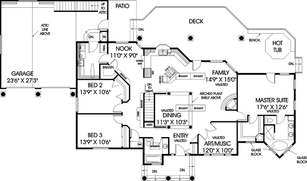 Main Floor Plan: 33-217