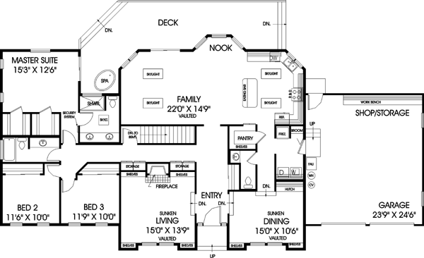 Main Floor Plan: 33-218