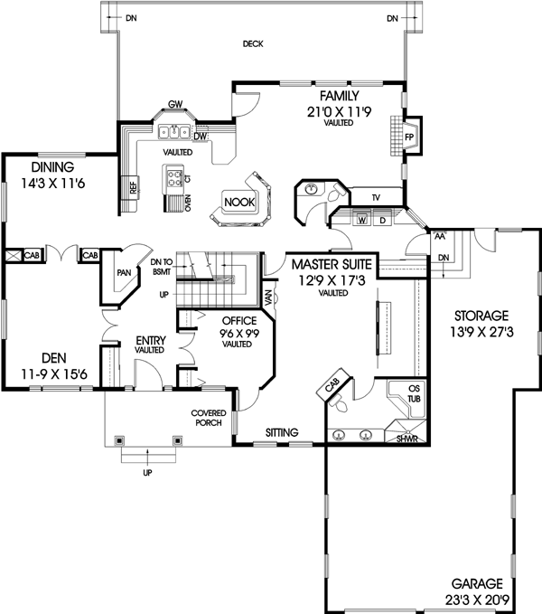 Main Floor Plan: 33-219