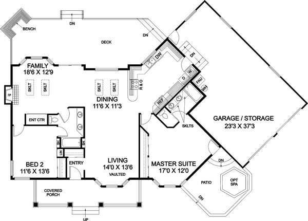 Main Floor Plan: 33-220