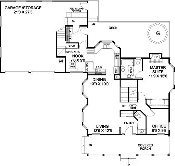 Main Floor Plan: 33-221