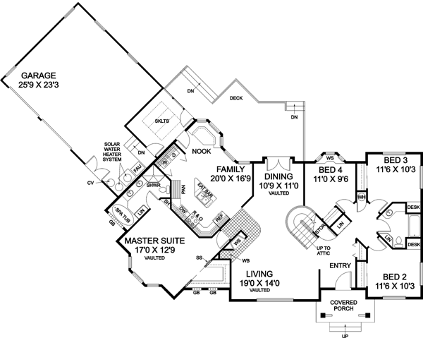 Main Floor Plan: 33-222