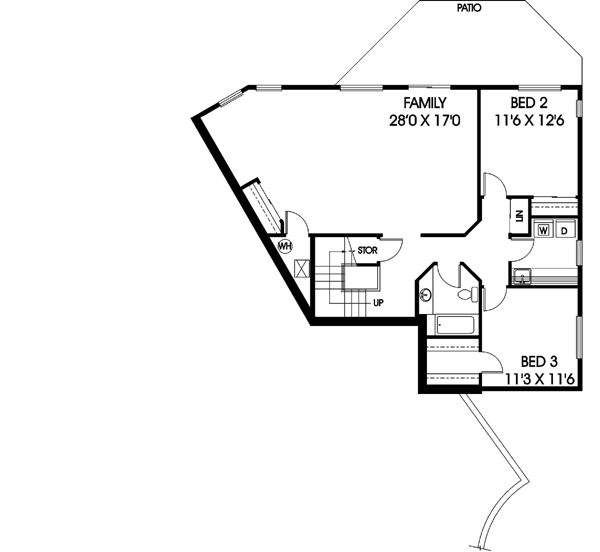 Lower Floor Plan: 33-224