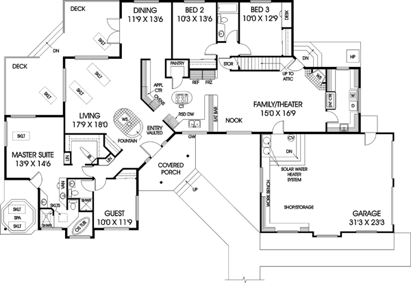Main Floor Plan: 33-228