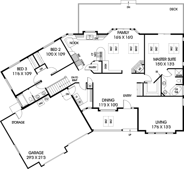 Main Floor Plan: 33-231