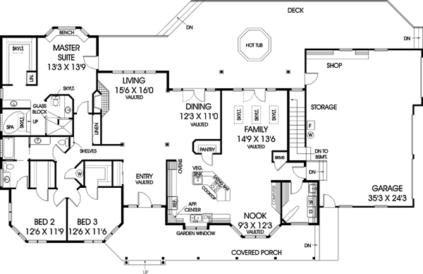 Main Floor Plan: 33-232