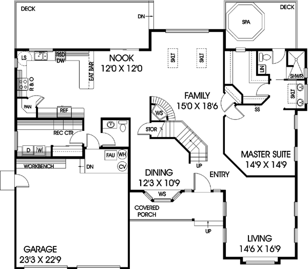 Main Floor Plan: 33-236