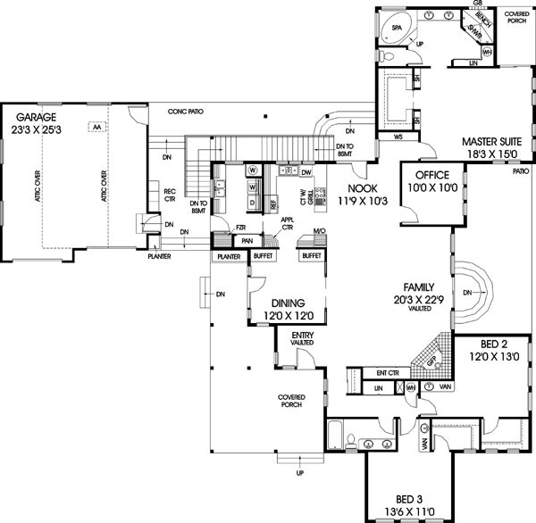 Main Floor Plan: 33-237