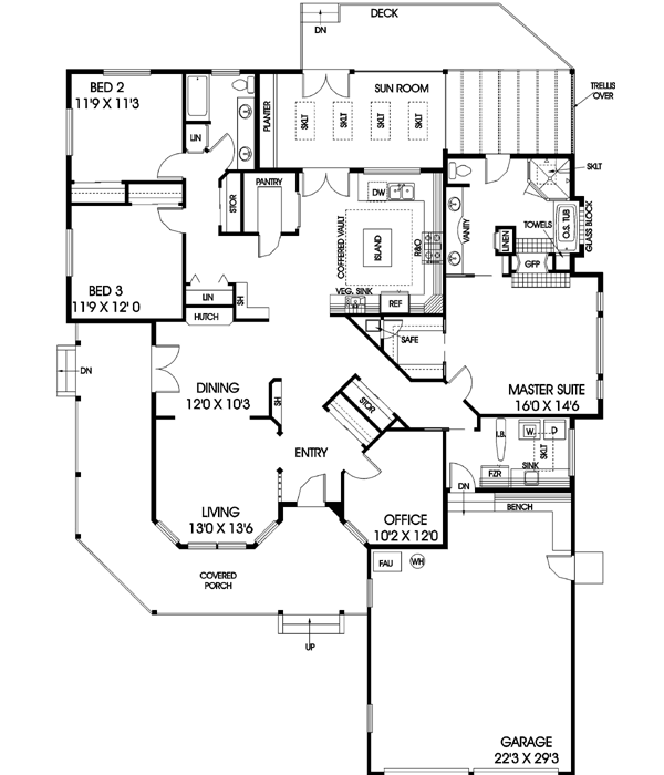 Main Floor Plan: 33-241
