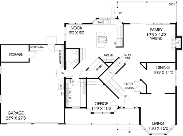 Main Floor Plan: 33-243