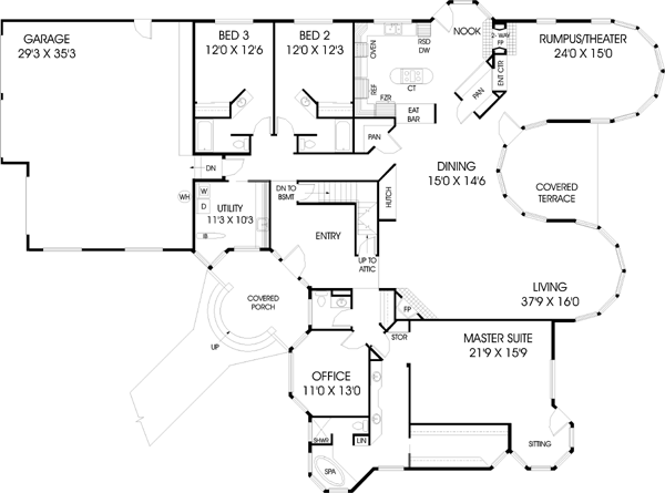Main Floor Plan: 33-244
