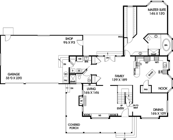 Main Floor Plan: 33-245