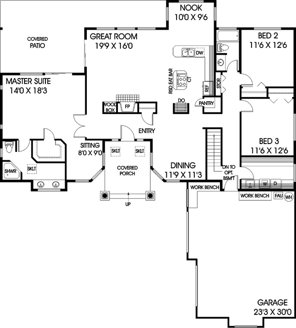 Main Floor Plan: 33-251