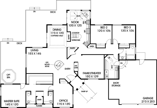 Main Floor Plan: 33-252
