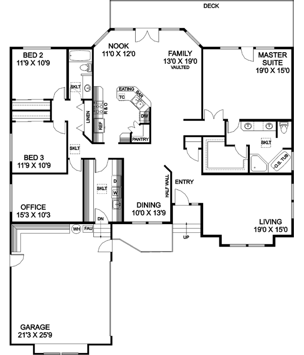 Main Floor Plan: 33-254