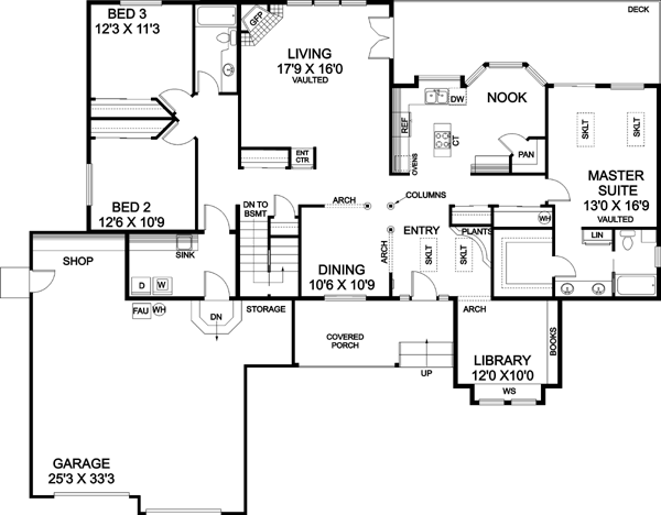 Main Floor Plan: 33-256