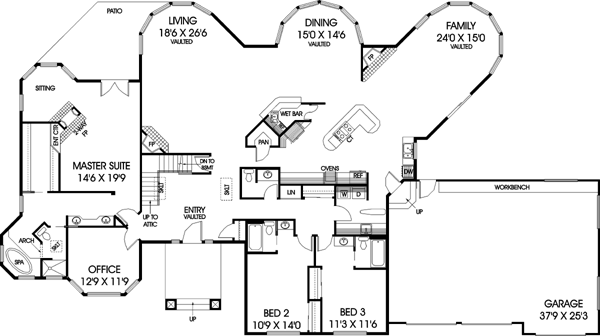 Main Floor Plan: 33-257