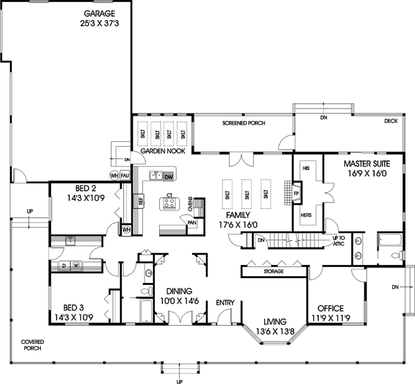 Main Floor Plan: 33-258