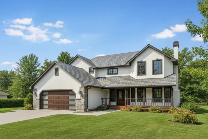 Country house plans 33-259 - front exterior, 3,039 sq ft, 4 bed, 3 bath house plans | Monster House Plans