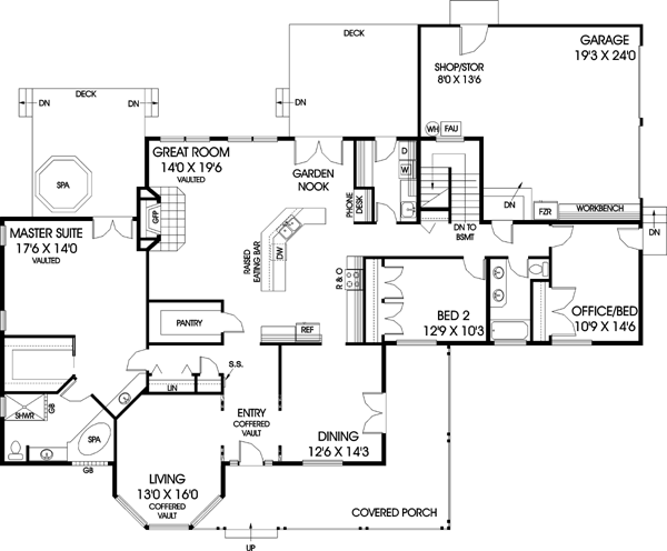 Main Floor Plan: 33-262