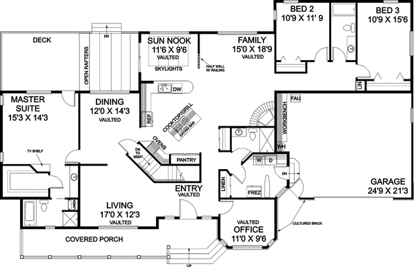 Main Floor Plan: 33-263