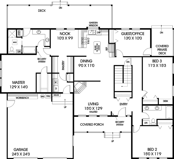 Main Floor Plan: 33-266
