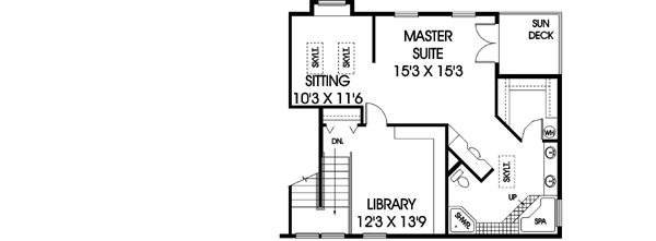 Upper/Second Floor Plan: 33-268