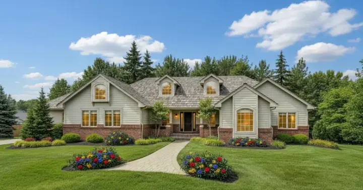 Traditional house plans 33-271 - front exterior, 2,567 sq ft, 3 bed, 2 bath house plans | Monster House Plans